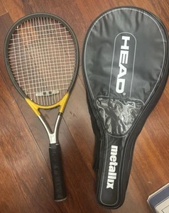 HEAD Ti-S4 Titanium Tennis Racquet Yellow Black Silver w/ Head Case *4 5/8 Grip - Picture 1 of 8