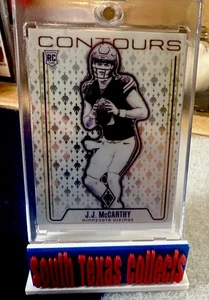 2024 Panini Phoenix - Contours J.J. McCarthy #CON-JMY (RC) - Picture 1 of 2
