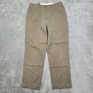 Pantalón chino caqui vintage Polo Ralph Lauren Prospect para hombre 34x32 (se adapta a 33x30) - Imagen 1 de 12
