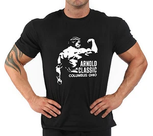 T-Shirt Bodybuilding Fitness Palestra "Arnold..." - Imagen 1 de 6