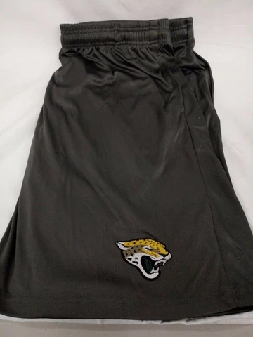 Profile Big & Tall NFL B&T Poly Fleece Team Short Jacksonville Jaguars Gray 3X Cover