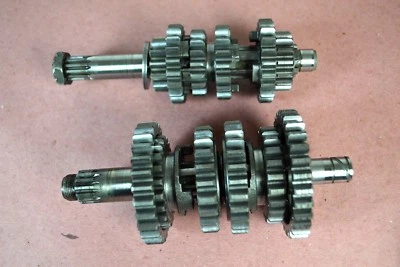 Yamaha YZ125 YZ 125 1989 1990 89-90 transmisión engranajes y ejes Foto 1 de 3