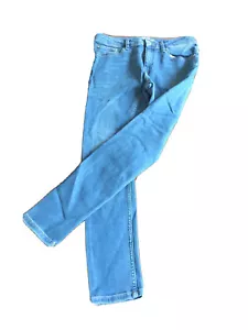 Mens Or Older Boys Topman Spray On Skinny Blue Jeans 30”W 29”L T5022 - Picture 1 of 4
