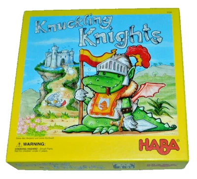 Knuckling Knights HABA Board Game Rumbling Castle Fantasy Dragon Children German - Image 1 of 4