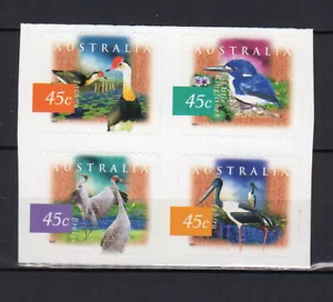Australie 1997 oiseaux 4 timbres auto-adhésifs MNH /TE4633a - Imagen 1 de 1