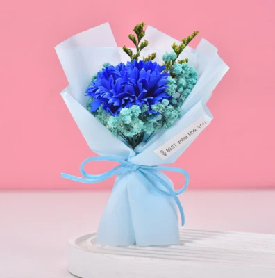 Мини навсегда букет, мини автомобиль букет, безмятежный мини навсегда букет, мини искусственный  - Изображение 1 из 4