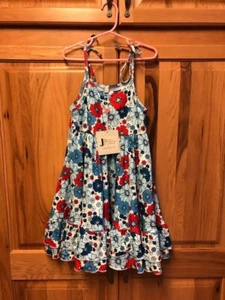 NWT Jane + joe 6Y Girls dress 4th Of July - Picture 1 of 1