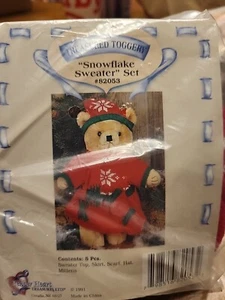 Treasured Toggery 82053 Snowflake Sweater Set - Picture 1 of 2