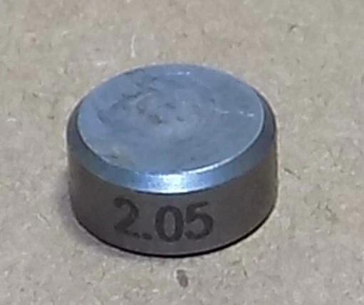 Valve Opening Shim Rocker Opener Ducati 1198R 1098R 999R 749S 84011851AR 2.05mm - Image 1 of 1