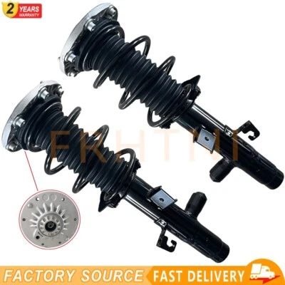 Pair For BMW F30 F31 F32 F36 340i 435i xDrive AWD w/EDC Front Shock Struts Assys - Image 1 of 4
