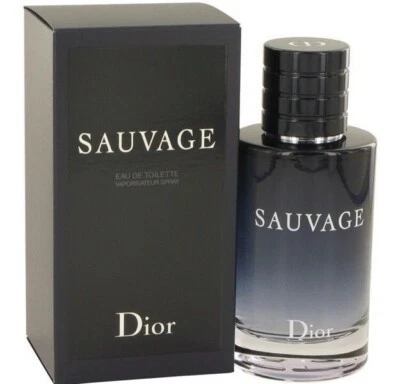 /Christian Dior/Sauvage/ Men's Eau de Toilette Spray Perfume 100ml - image 1 of 2