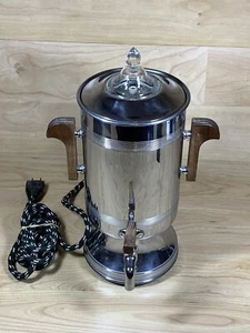 Universal Landers Frary Art Deco Cafetera Urna Percoladora Eléctrica De Colección Probada - Imagen 1 de 7