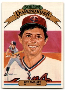 1982 DONRUSS ROY SMALLEY MINNESOTA TWINS #22