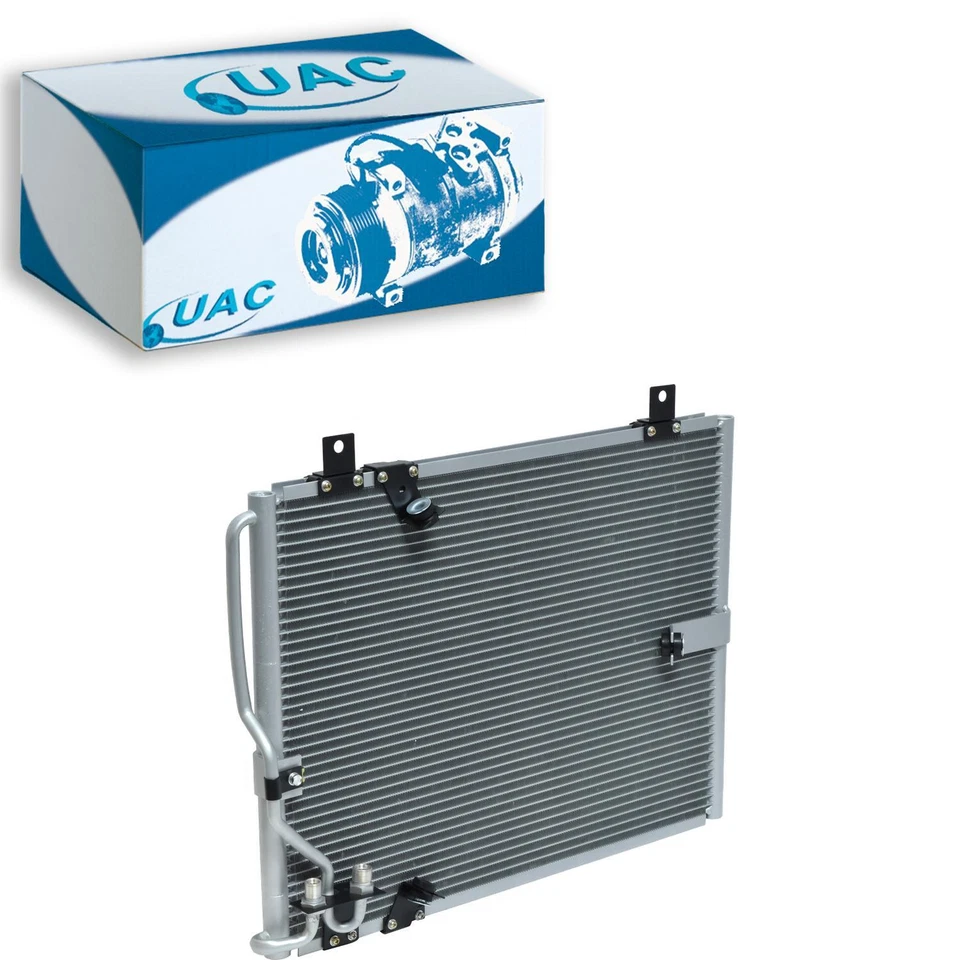Condensador de aire acondicionado UAC para BMW 525i 1989-1995 Foto 1 de 2