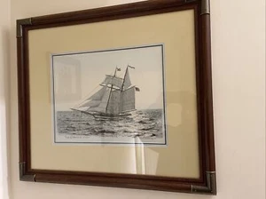 Pride of Baltimore II Druck Paul De Remigis Jr. signiert nummeriert - Bild 1 von 6