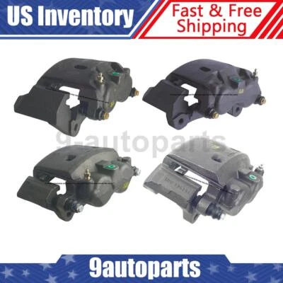 Pinças de freio dianteiras e traseiras conjunto de 4 para 2003-2008 Dodge Ram 3500 - Imagem 1 de 4