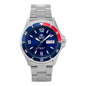 Orient Men's Watch Womens Automatic Mako 2 Blue Stainless Steel Case 41mm - Picture 1 of 7