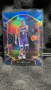 2020-21 Panini Select DeAaron Fox Sacramento Kings Concourse Holo Prizm - Bild 1 von 3