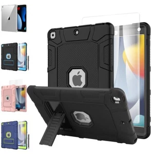 Für iPad 9. 8. 7. Gen 10,2 Zoll Hybrid Hülle Stoßfest Robust Ständer Cover - Bild 1 von 30