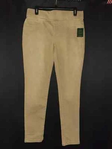 NEW WITH TAGS RALPH LAUREN Sz 8 Jeans Jeggings Beige tan Pull On - Picture 1 of 1
