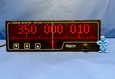 Sperry Marine 1981058-0 DTR600 Rev. E Heading Repeater - Image 1 of 4