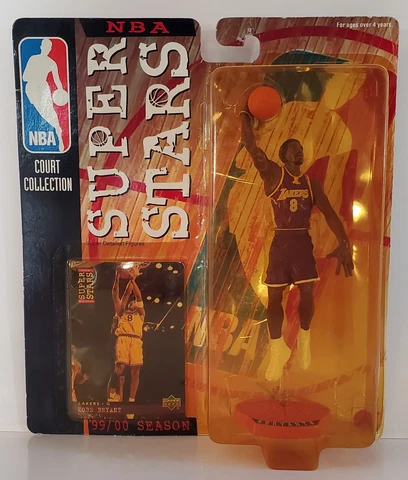99/00 Kobe Bryant Mattel Super Stars STARTING LINEUP Los Angeles Lakers NBA HOF Cover