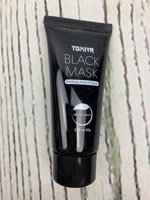 Black Mask Purifying Charcoal Blackhead Removal Peel Off Deep Clean Pores - Image 1 of 2