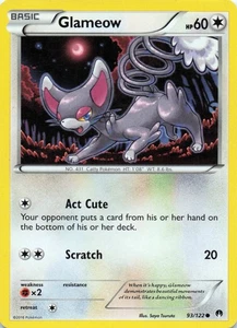 Glameow 93/122 XY - BREAKpoint  - LP - Picture 1 of 2