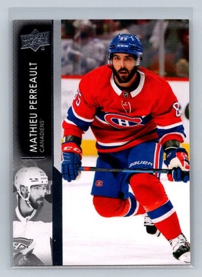 2021-22 Upper Deck #586 Mathieu Perreault Montreal Canadiens - Image 1 of 2