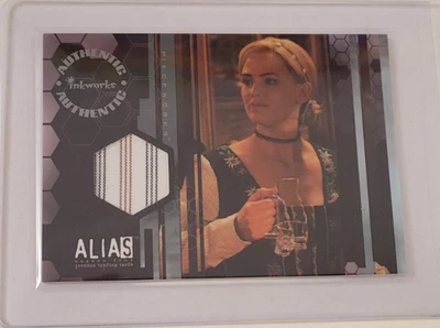 2005 ALIAS Sydney Bristow JENNIFER GARNER Pieceworks PW2 COSTUME CARD Season 4 - Image 1 of 4
