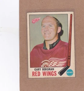 1969-70 O PEE CHEE HOCKEY GARY BERGMAN #58 RED WINGS VG/VGEX *A42289 - Bild 1 von 1