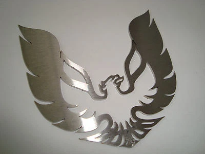 Nuevo Metal Firebird Trans AM Guardabarros Emblema Fórmula Pontiac Acero Inoxidable Foto 1 de 4