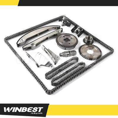 Kit de cadena de distribución para 02-07 Dodge Stratus Chrysler 300 Sebring 2,7 L engranaje de leva NGC  Foto 1 de 4