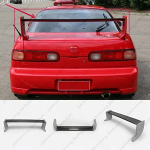 For Honda Integra DC2 Rear Trunk FRP Unpainted + Carbon Fiber Blade Spoiler Wing - Foto 1 di 17