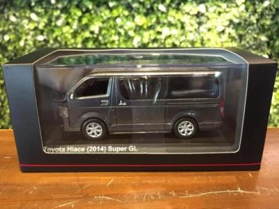 TOYOTA HIACE 2014 SUPER GL GRIGIO METALLICO KYOSHO 03861GR 1/43 GRIGIO RHD - Immagine 1 di 3