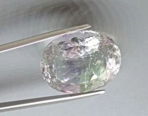 44.29ct 23.5x18.3mm Oval Natural Purple-Green Fluorite, Brazil Unheated #tg - Picture 1 of 13