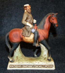 Stonewall Jackson ~ Confederate Army Horse ~ Grenadier Decanter ~ 1976 ~ No Cork - Picture 1 of 5