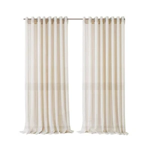 Elrene Home Fashions Carmen Sheer Extra-Wide Weatherproof Indoor/Outdoor Grom... - Picture 1 of 9