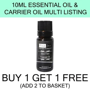 10ml Essential Oils - 100% Pure & Natural - Buy 1 Get 1 Free (ADD 2 TO BASKET) - Picture 1 of 47