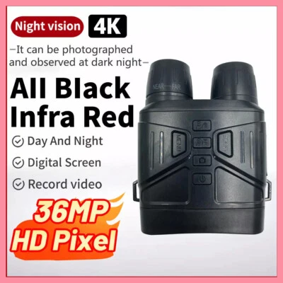 NV4000 4K Night Vision Telescope Infrared Binocular USB IR LED 5x Digital Zoom - Image 1 of 4
