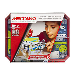 Meccano Innovation Sets Motorized Movers STEAM Toy