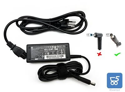 Alimentatore Originale HP 65W 19,5V 3,33A 7.4x5 mm Ago Notebook + cavo ProBoook - Imagen 1 de 2