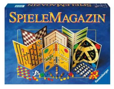 Spiele Magazin Sammlung Klassiker Brett Wuerfel Knobel Dame Muehle Backgammon - Bild 1 von 2