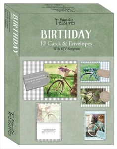 Card-Boxed-Birthday-Bikes (Box Of 12) - Picture 1 of 1
