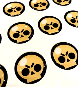 Brawl Stars 3D-Aufkleber Notebook, Handy, PC, etc. 3x3 cm - Bild 1 von 2