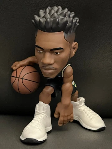 smAll-STARS minis NBA Giannis Antetokounmpo Bucks Black Jersey 6" Figure No Box Cover