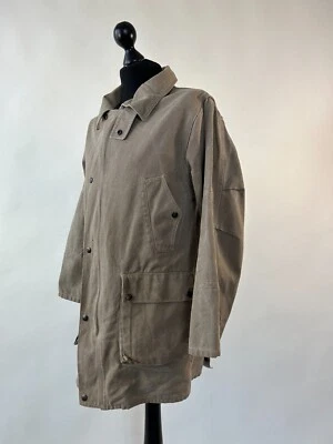 OUTBACK Trading Unisex Cotton Full Zip Jacket Waterproof size M/L - Image 1 of 4