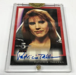 Babylon 5 Season 4 Aurthentic Signature Trading Card A7 Patricia Tallman (Lyta) - Picture 1 of 4