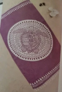 NWT Huntington Home Aldi Finds Sea Turtle Beach Cloud Towel Throw Blanket - Picture 1 of 3