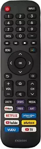 EN2B30H Remote Compatible with All Hisense 4K LED HD UHD VIDAA Smart TVs - Picture 1 of 3